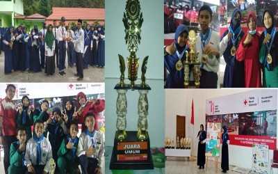 MTsN 4 Kukar Raih Juara Umum Pada Kegiatan HUT PMI Ke - 77