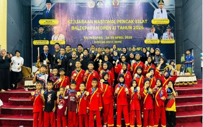 MTsN 4 Kukar Raih Prestasi di Kejuaraan Nasional Pencak Silat Balikpapan Open II